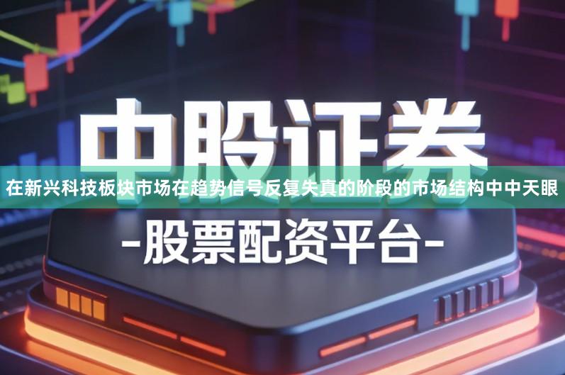 在新兴科技板块市场在趋势信号反复失真的阶段的市场结构中中天眼